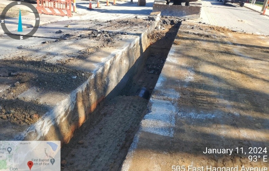 Town of Elon – E Haggard Watermain Replacement 